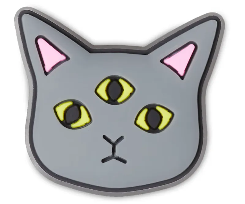 Crocs Three Eyed Kitty Jibbitz